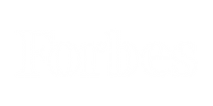 Forbes Logo - White Transparent - 300x150 px